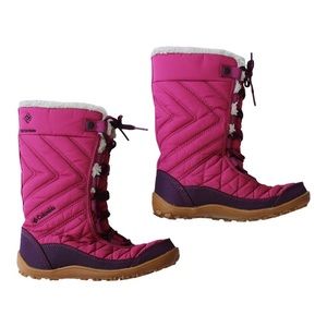 Columbia Youth Omni-Heat Snow Boots Size 2